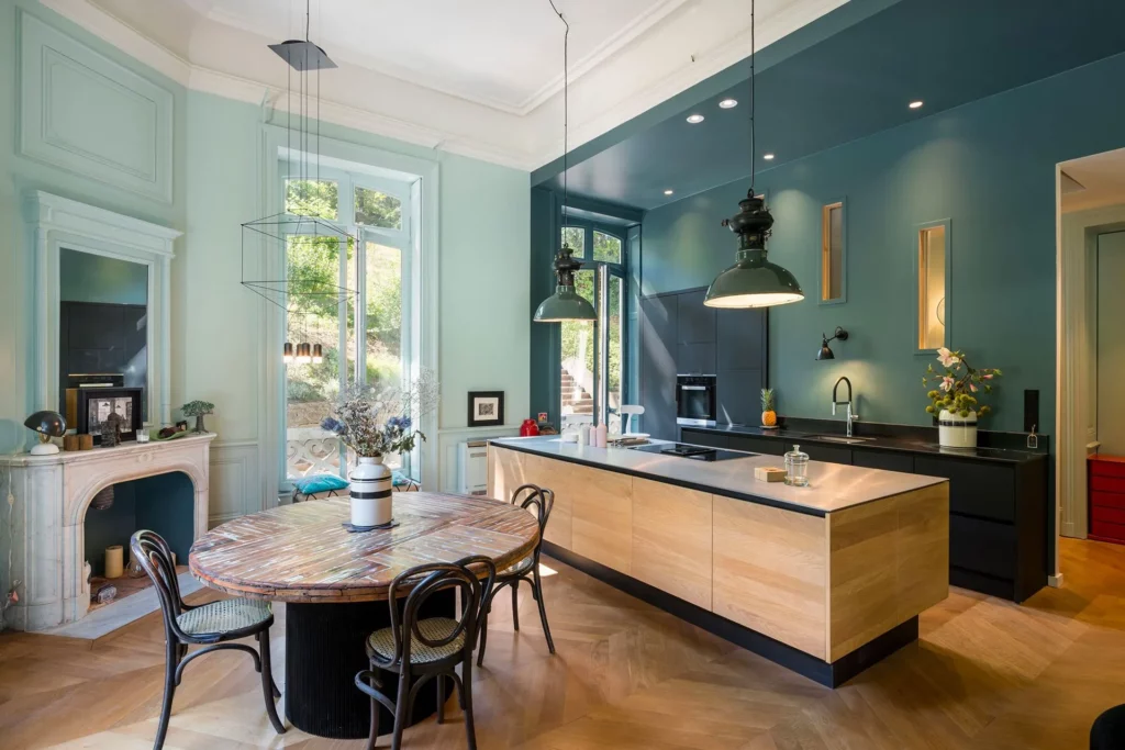 Renovation cuisine architecture intérieur Lyon